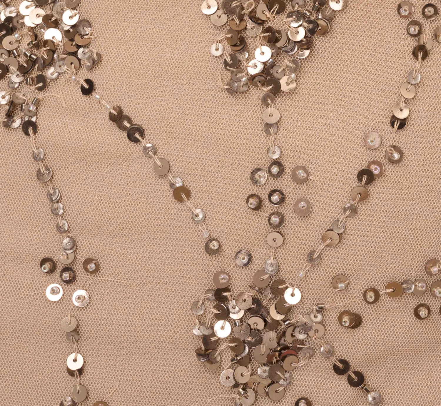 Adrianna Papell One Shoulder Beaded Gown In Nude 6 Adrianna Papell One Shoulder Beaded Gown In Nude - Image 6