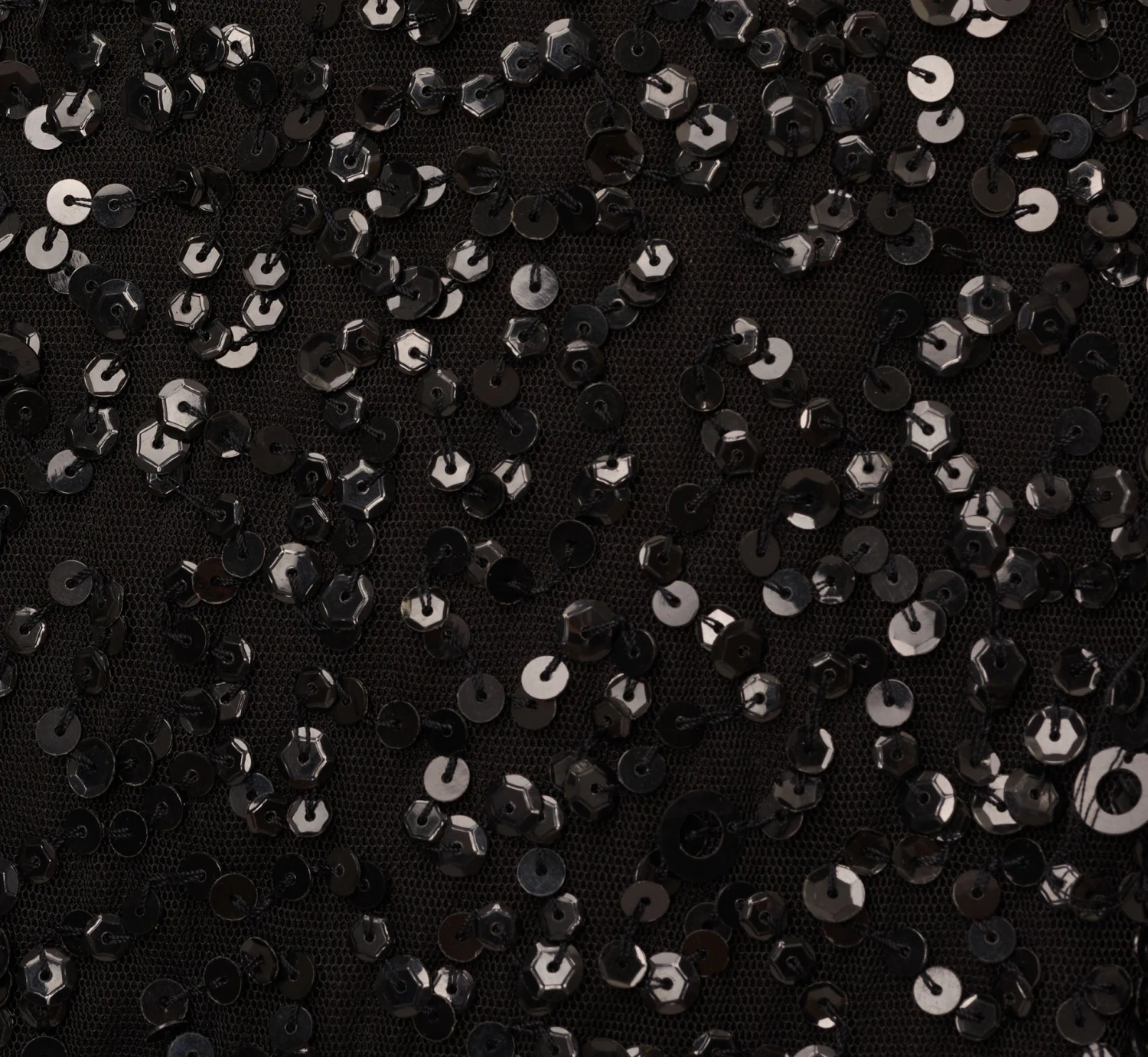 Adrianna Papell Scoop Back Sequin Gown In Black 6 Adrianna Papell Scoop Back Sequin Gown In Black - Image 6