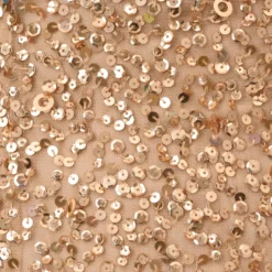 Adrianna Papell Scoop Back Sequin Gown In Champagne Gold 11 Adrianna Papell Scoop Back Sequin Gown In Champagne Gold -Glam Mirth Sales 091874600 AD298 Regular Alternate