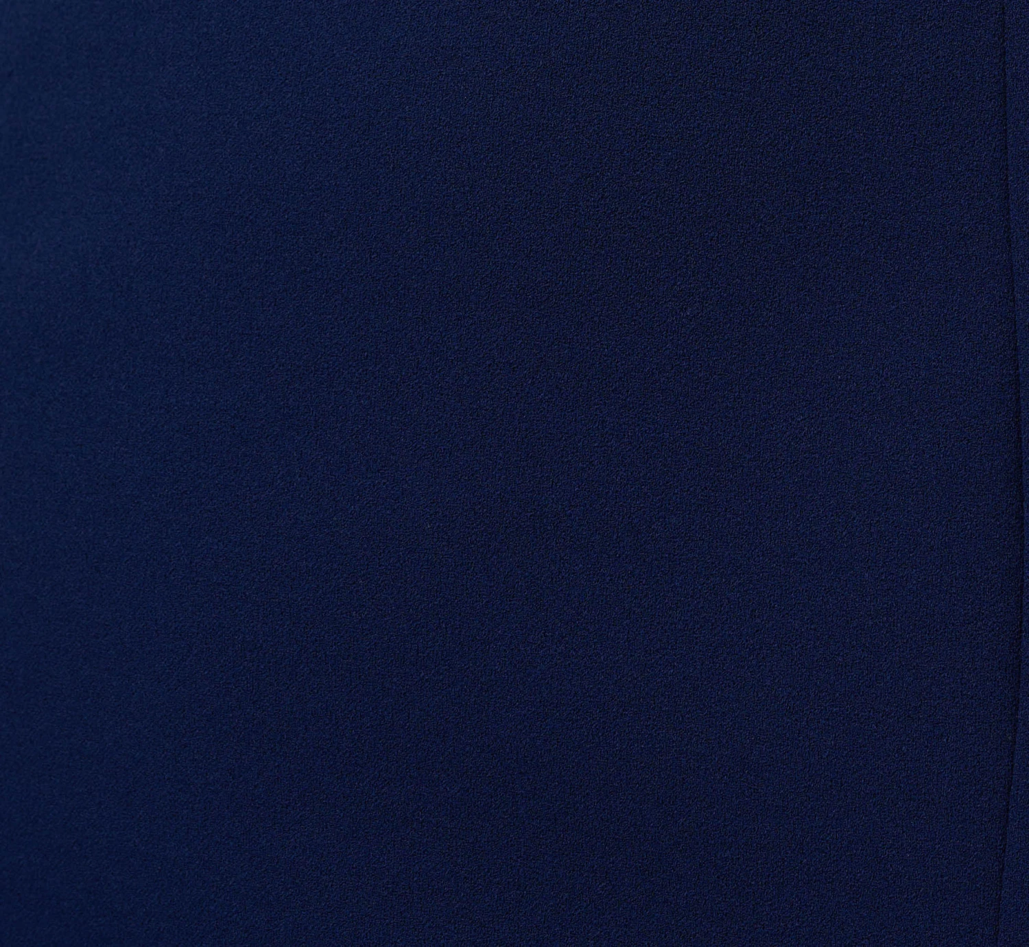 Adrianna Papell Short Sleeve Crepe Dress With Rolled Neck In Navy Sateen 6 Adrianna Papell Short Sleeve Crepe Dress With Rolled Neck In Navy Sateen - Image 6