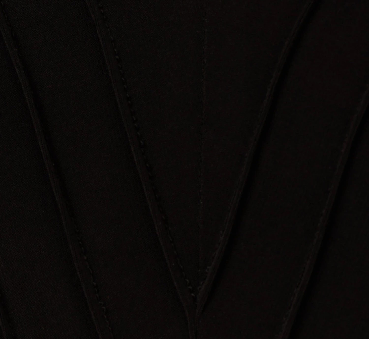 Adrianna Papell Cropped Jumpsuit With Pintuck Bodice In Black 6 Adrianna Papell Cropped Jumpsuit With Pintuck Bodice In Black - Image 6