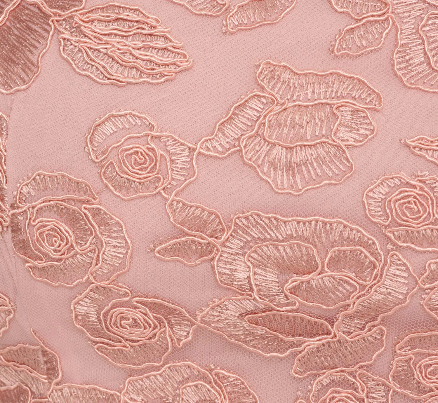 Adrianna Papell Bell Sleeve Rose Embroidered Sheath Dress In Dusty Rose 7 Adrianna Papell Bell Sleeve Rose Embroidered Sheath Dress In Dusty Rose - Image 7