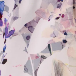 Adrianna Papell Floral Mock Neck Midi Dress In Dusty Blue Multi 11 Adrianna Papell Floral Mock Neck Midi Dress In Dusty Blue Multi -Glam Mirth Sales AP1D104505 CJ980 Regular Alternate