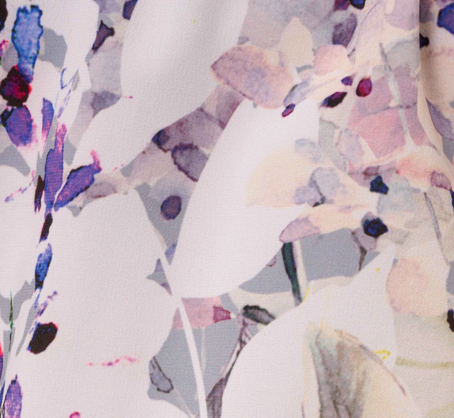 Adrianna Papell Floral Mock Neck Midi Dress In Dusty Blue Multi 6 Adrianna Papell Floral Mock Neck Midi Dress In Dusty Blue Multi - Image 6