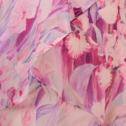 Adrianna Papell Floral-Printed Chiffon Short Dress In Pink Multi 12 Adrianna Papell Floral-Printed Chiffon Short Dress In Pink Multi -Glam Mirth Sales AP1D104650 AE970 Regular Alternate