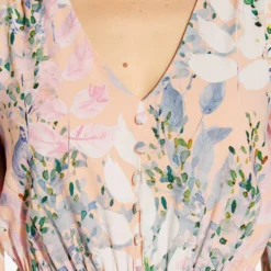 Adrianna Papell Floral-Print Chiffon Short Dress In Blush Multi 10 Adrianna Papell Floral-Print Chiffon Short Dress In Blush Multi -Glam Mirth Sales AP1D104655 AM970 Regular Detail