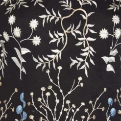 Adrianna Papell Embroidered Three Quarter Sleeve Short Sheath Dress With Bell Sleeves In Blue Multi 11 Adrianna Papell Embroidered Three Quarter Sleeve Short Sheath Dress With Bell Sleeves In Blue Multi -Glam Mirth Sales AP1D104662 AT980 Regular Detail