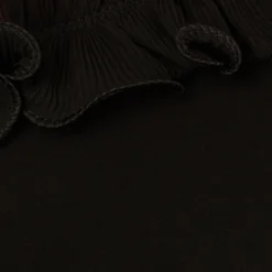 Adrianna Papell Ruffled One-Shoulder Blouson Jersey Jumpsuit In Black -Glam Mirth Sales AP1D104818 AA002 Regular Alternate