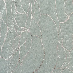 Adrianna Papell Floral Metallic Stencil Midi-Length Mermaid Dress With Capelet In Sea Glass 11 Adrianna Papell Floral Metallic Stencil Midi-Length Mermaid Dress With Capelet In Sea Glass -Glam Mirth Sales AP1D104918 AD480 Regular Alternate