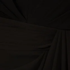 Adrianna Papell Plus Size Long Sleeve Jersey Jumpsuit With Chiffon Details In Black -Glam Mirth Sales AP1D104925 AA002 Plus Alternate d4663fed d898 4c78 913a c2fb2b08b800