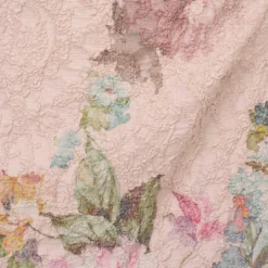 Adrianna Papell Floral Matelasse Sheath Dress With Draped Details In Marble Multi 11 Adrianna Papell Floral Matelasse Sheath Dress With Draped Details In Marble Multi -Glam Mirth Sales AP1D104940 AA291 Regular Alternate