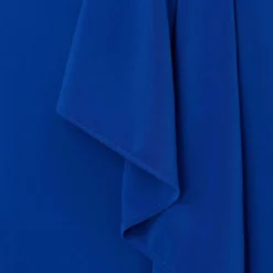 Adrianna Papell Plus Size Stretch Matte Jersey Draped Asymmetrical Short Dress In Rich Royal 12 Adrianna Papell Plus Size Stretch Matte Jersey Draped Asymmetrical Short Dress In Rich Royal -Glam Mirth Sales AP1D104971 AI402 Plus Alternate