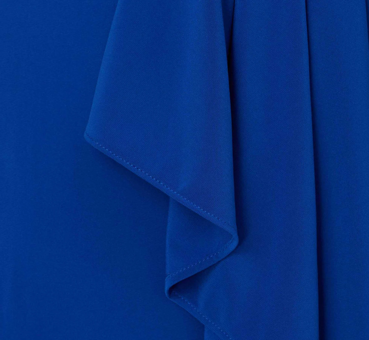 Adrianna Papell Plus Size Stretch Matte Jersey Draped Asymmetrical Short Dress In Rich Royal 6 Adrianna Papell Plus Size Stretch Matte Jersey Draped Asymmetrical Short Dress In Rich Royal - Image 6