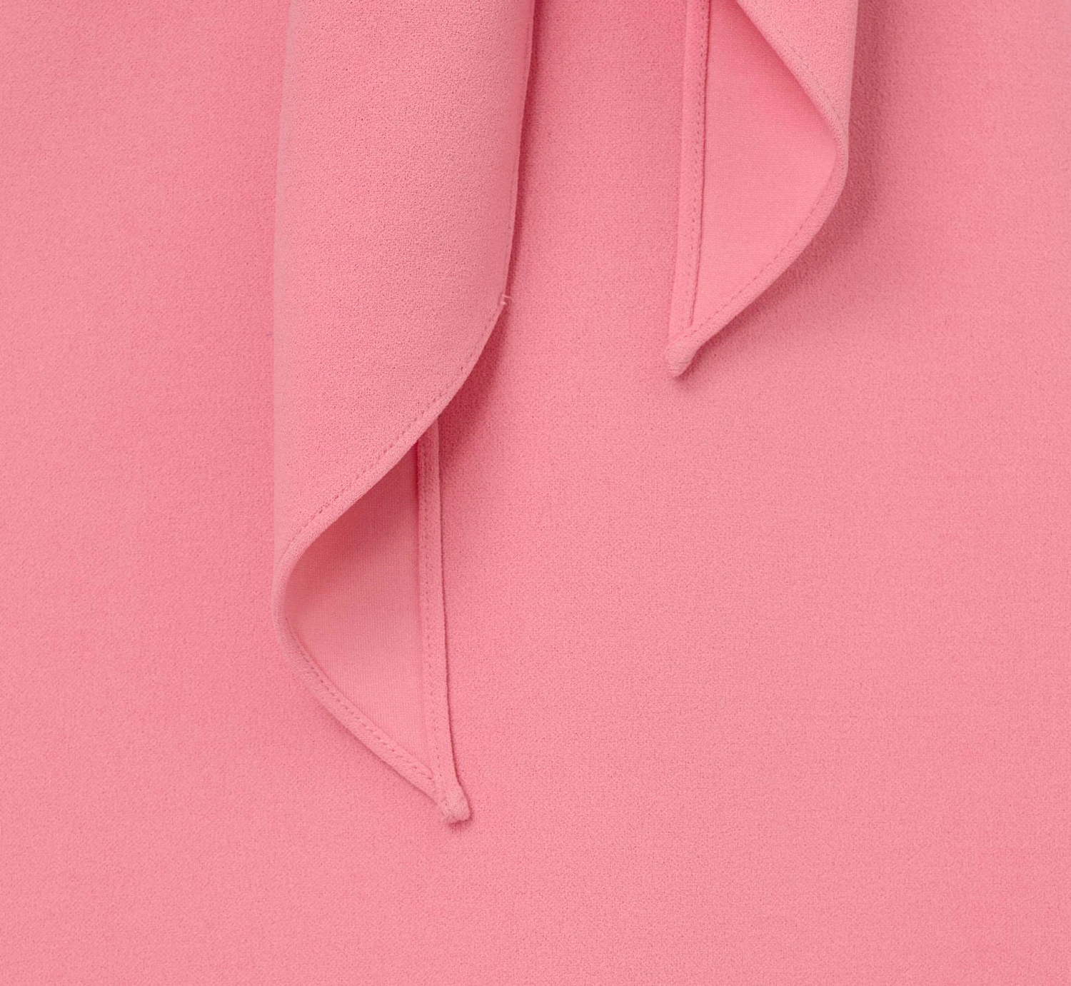 Adrianna Papell Stretch Knit Crepe Tie-Front Midi-Length Sheath Dress In Faded Rose 6 Adrianna Papell Stretch Knit Crepe Tie-Front Midi-Length Sheath Dress In Faded Rose - Image 6