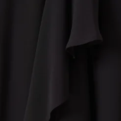 Adrianna Papell Chiffon And Stretch Jersey Short Pull On Dress With Ruffle In Black 12 Adrianna Papell Chiffon And Stretch Jersey Short Pull On Dress With Ruffle In Black -Glam Mirth Sales AP1D104984 AA002 Regular Alternate