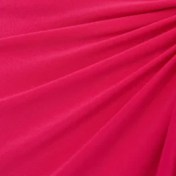 Adrianna Papell Jersey Sheath Dress With Draped Details In Cabaret Pink -Glam Mirth Sales AP1D105022 AN672 Regular Alternate