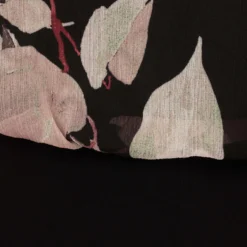 Adrianna Papell Plus Size Off The Shoulder Jumpsuit With Floral Embroidered Bodice In Black Multi -Glam Mirth Sales AP1D105037 AA963 Plus Alternate