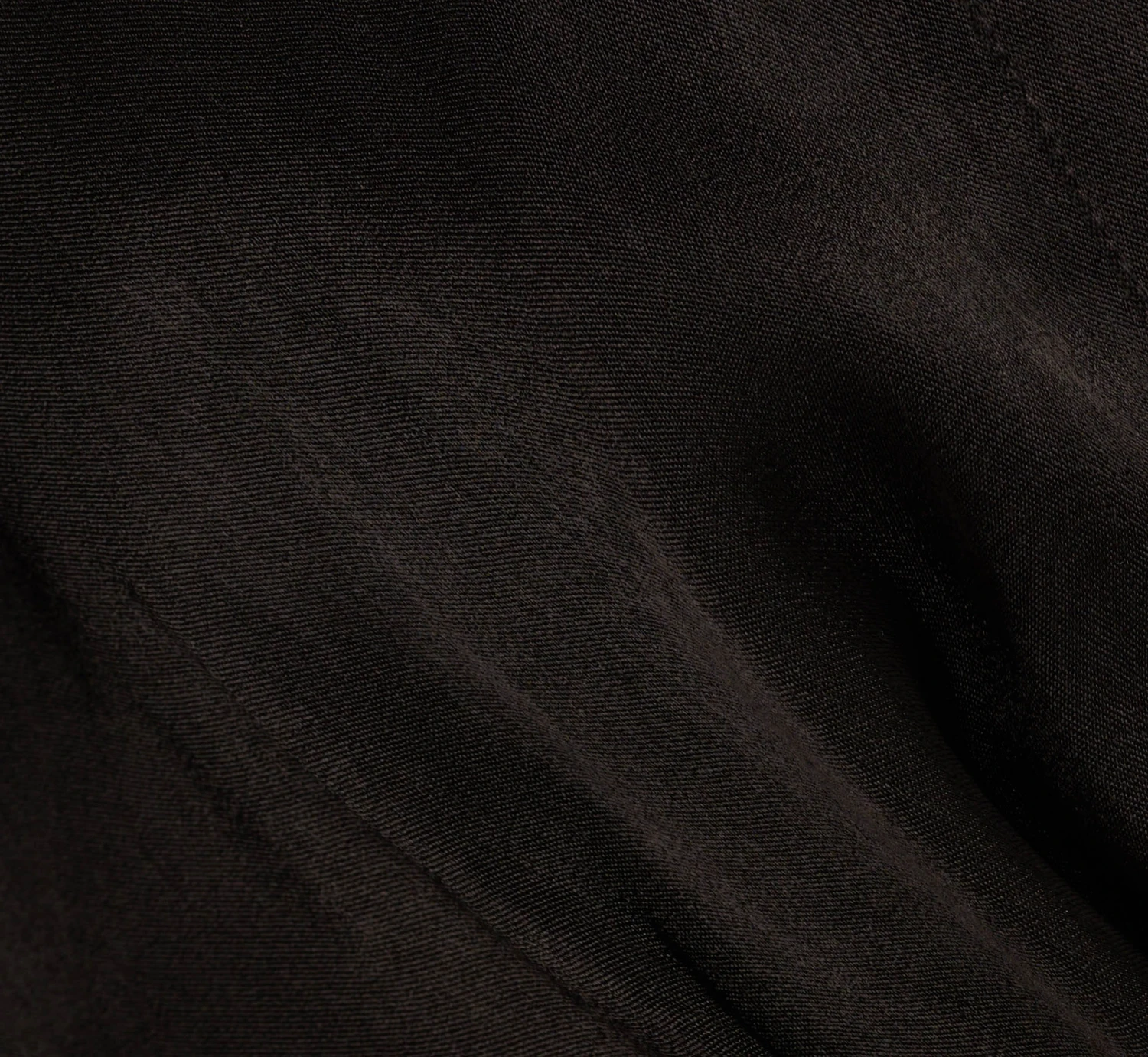 Adrianna Papell Satin Faux Wrap Dress With Long Sleeves In Black 6 Adrianna Papell Satin Faux Wrap Dress With Long Sleeves In Black - Image 6