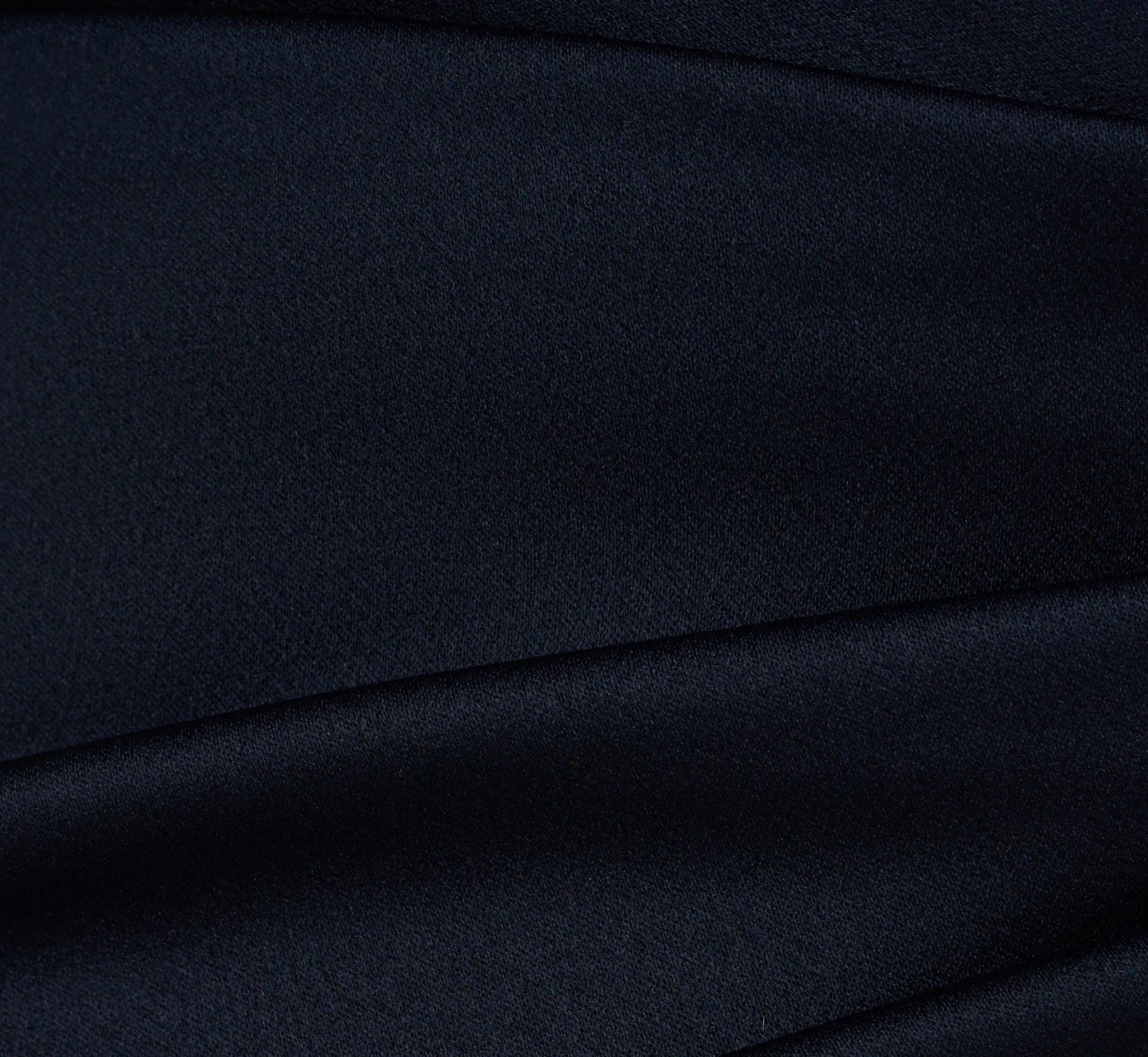 Adrianna Papell Satin Crepe Three Quarter Sleeve Jumpsuit With Buckle Waist In Dark Navy 6 Adrianna Papell Satin Crepe Three Quarter Sleeve Jumpsuit With Buckle Waist In Dark Navy - Image 6