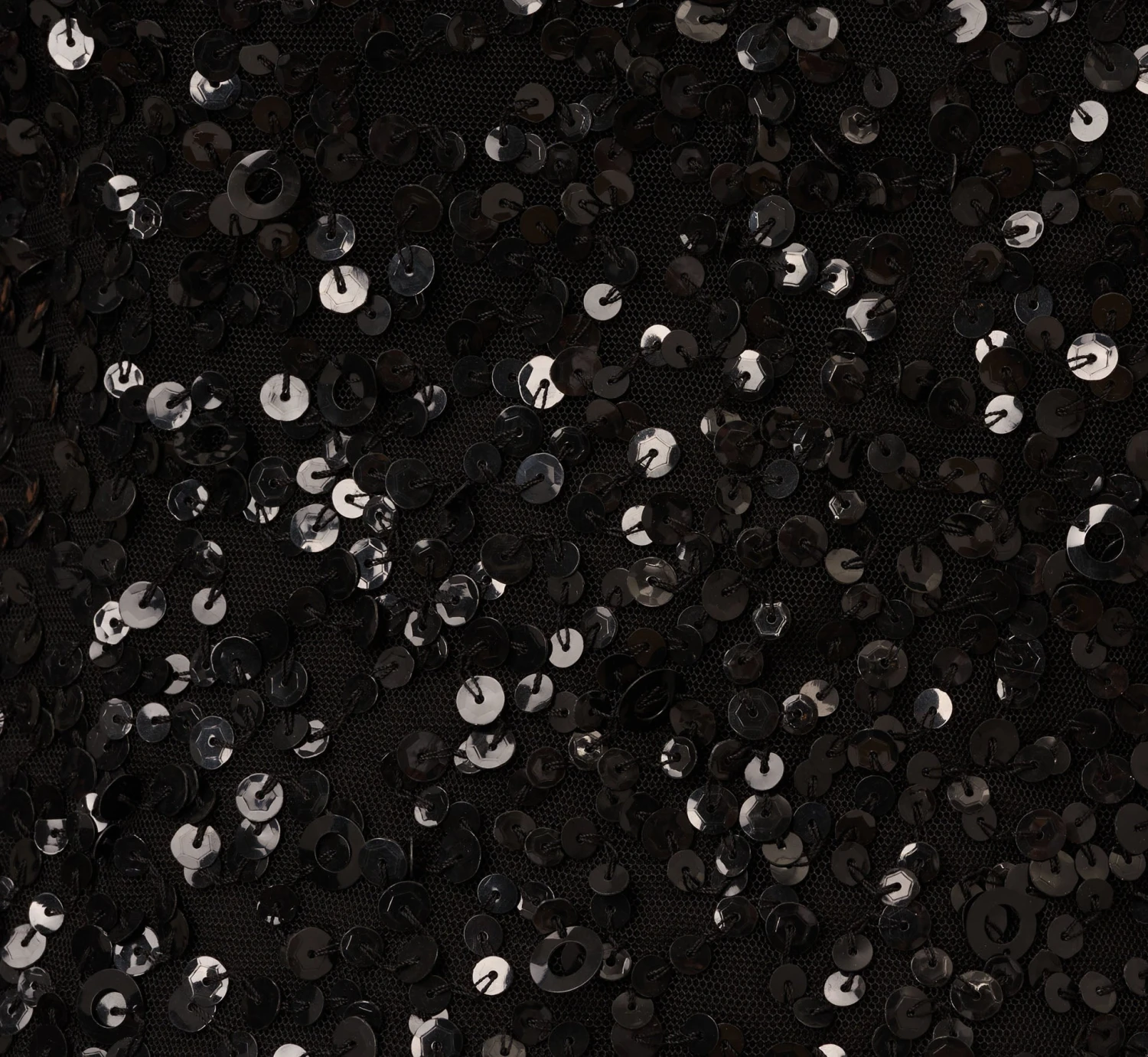 Adrianna Papell Off The Shoulder Sequin Beaded Gown In Black 6 Adrianna Papell Off The Shoulder Sequin Beaded Gown In Black - Image 6