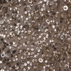 Adrianna Papell Off The Shoulder Sequin Beaded Gown In Lead 11 Adrianna Papell Off The Shoulder Sequin Beaded Gown In Lead -Glam Mirth Sales AP1E201971 AB241 Regular Alternate