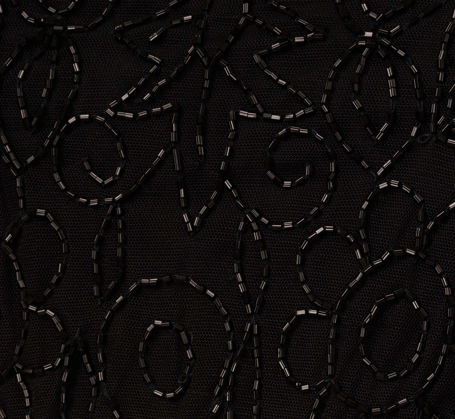 Adrianna Papell Halter Hand-Beaded Blouson Gown With Keyhole Back In Black 6 Adrianna Papell Halter Hand-Beaded Blouson Gown With Keyhole Back In Black - Image 6