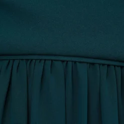 Adrianna Papell One-Shoulder Chiffon Long Gown In Hunter -Glam Mirth Sales AP1E209149 AE303 Regular Alternate