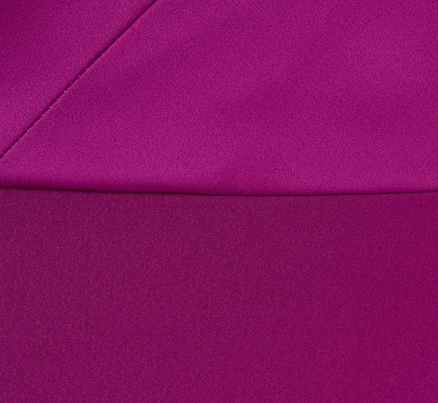 Adrianna Papell One-Shoulder Long Satin Crepe Mermaid Gown In Wild Orchid 7 Adrianna Papell One-Shoulder Long Satin Crepe Mermaid Gown In Wild Orchid - Image 7