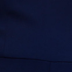 Adrianna Papell Off The Shoulder Crepe Jumpsuit With Organza Sleeves In Navy Sateen -Glam Mirth Sales AP1E209617 AK412 Regular Alternate