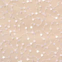 Adrianna Papell Sequin Beaded Dress With Square Neckline In Ivory Pearl 13 Adrianna Papell Sequin Beaded Dress With Square Neckline In Ivory Pearl -Glam Mirth Sales AP1E210204 AG105 Regular Alternate