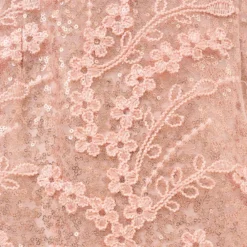 Adrianna Papell Hand-Sequined And Embroidered Illusion Long Column Gown In Blush Pearl 12 Adrianna Papell Hand-Sequined And Embroidered Illusion Long Column Gown In Blush Pearl -Glam Mirth Sales AP1E210239 AP688 Regular Alternate