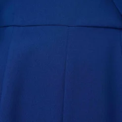 Adrianna Papell Satin Crepe Draped One Shoulder Wide Leg Jumpsuit In Rich Royal 12 Adrianna Papell Satin Crepe Draped One Shoulder Wide Leg Jumpsuit In Rich Royal -Glam Mirth Sales AP1E210417 AI402 Regular Alternate