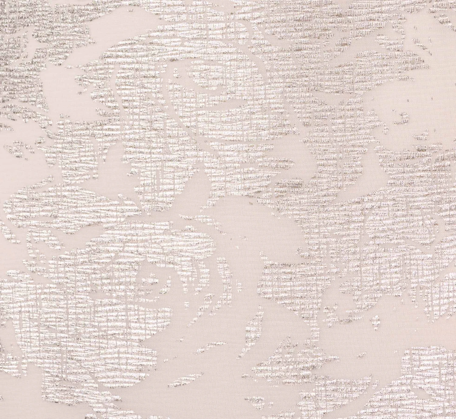 Adrianna Papell Foil Floral Embroidered Column Gown With Halter Neck In Ivory Silver 6 Adrianna Papell Foil Floral Embroidered Column Gown With Halter Neck In Ivory Silver - Image 6