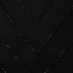 Adrianna Papell Art Deco Beaded Mermaid Gown With Cowl Neckline In Black 11 Adrianna Papell Art Deco Beaded Mermaid Gown With Cowl Neckline In Black -Glam Mirth Sales AP1E210577 AA002 Regular Alternate