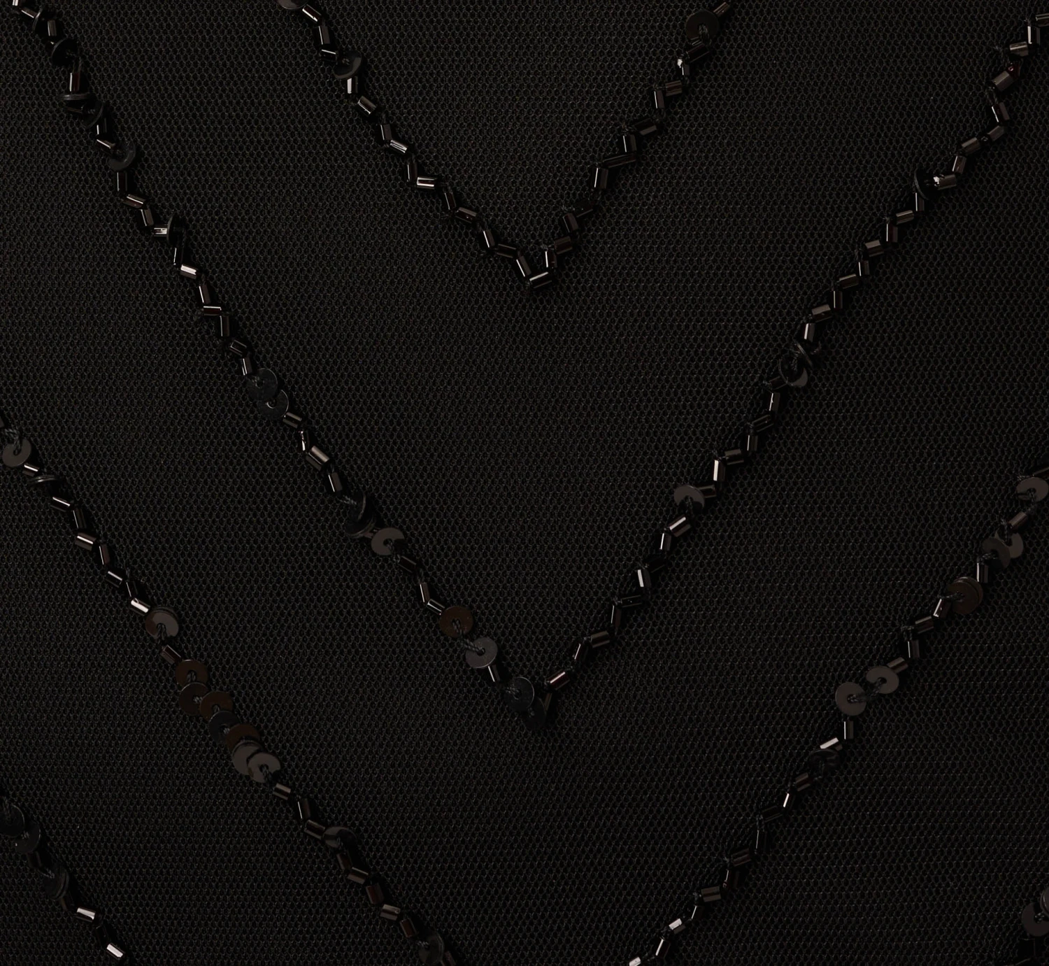 Adrianna Papell Art Deco Beaded Mermaid Gown With Cowl Neckline In Black 6 Adrianna Papell Art Deco Beaded Mermaid Gown With Cowl Neckline In Black - Image 6