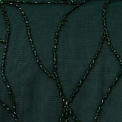 Adrianna Papell Plus Size Beaded Blouson Mermaid Gown With Sheer Dolman Sleeves In Dusty Emerald 11 Adrianna Papell Plus Size Beaded Blouson Mermaid Gown With Sheer Dolman Sleeves In Dusty Emerald -Glam Mirth Sales AP1E210622 AA302 Plus Alternate