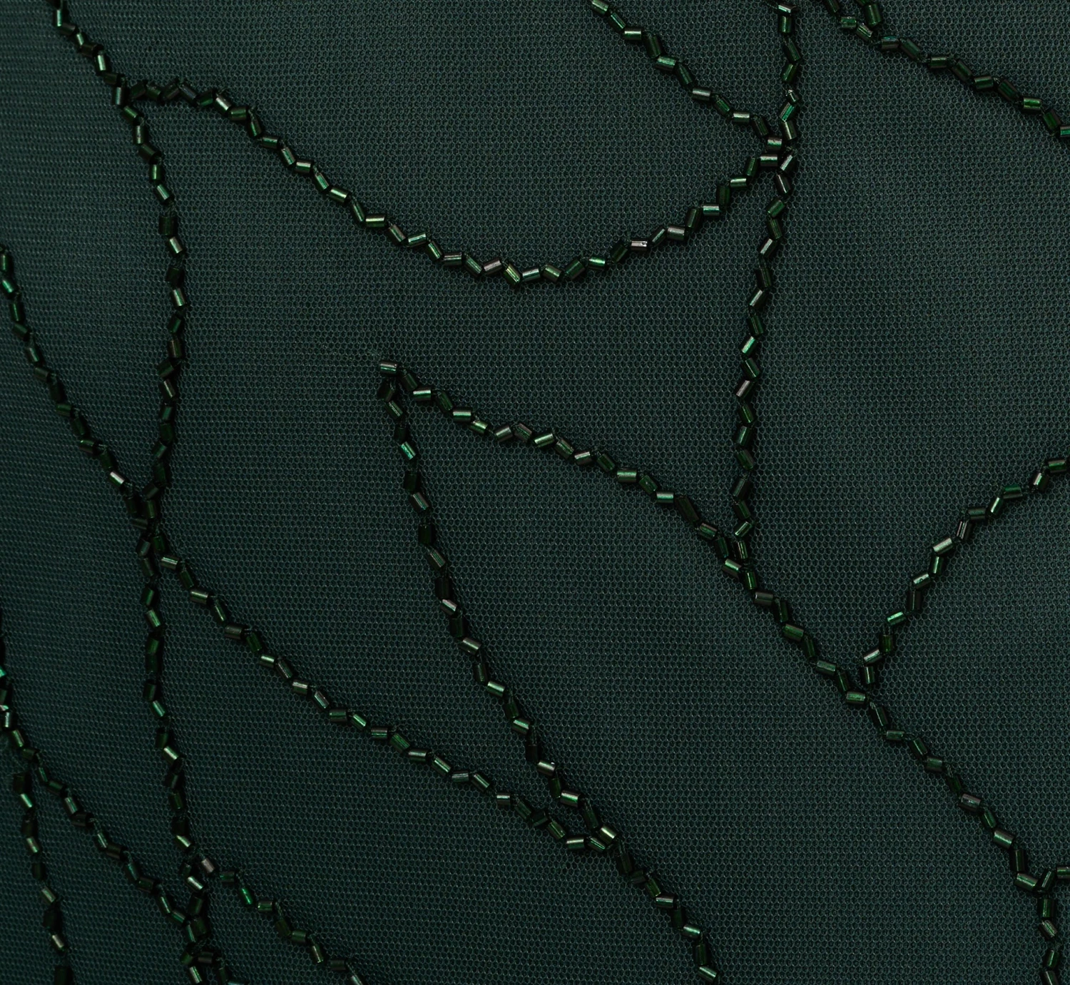 Adrianna Papell Beaded Blouson Mermaid Gown With Sheer Dolman Sleeves In Dusty Emerald 6 Adrianna Papell Beaded Blouson Mermaid Gown With Sheer Dolman Sleeves In Dusty Emerald - Image 6