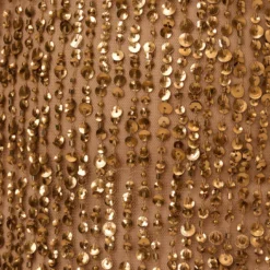 Adrianna Papell Beaded Halter Dress With Fringe Details In Copper 13 Adrianna Papell Beaded Halter Dress With Fringe Details In Copper -Glam Mirth Sales AP1E210625 AA908 Regular Alternate