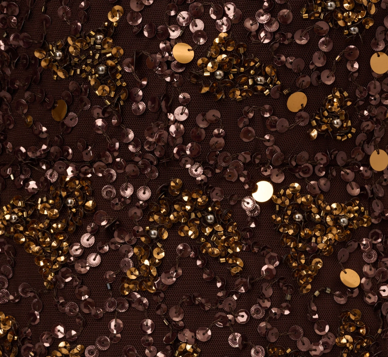 Adrianna Papell One Shoulder Beaded Mermaid Gown In Chocolate 6 Adrianna Papell One Shoulder Beaded Mermaid Gown In Chocolate - Image 6