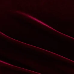 Adrianna Papell Sleeveless Shirred Velvet Mermaid Gown With Ruffle Accent In Burgundy 13 Adrianna Papell Sleeveless Shirred Velvet Mermaid Gown With Ruffle Accent In Burgundy -Glam Mirth Sales AP1E210662 AC506 Regular Alternate