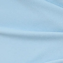 Adrianna Papell Off The Shoulder Cascading Ruffle Gown In Blue Mist 5 Adrianna Papell Off The Shoulder Cascading Ruffle Gown In Blue Mist -Glam Mirth Sales AP1E210672 AB484 Regular Alternate