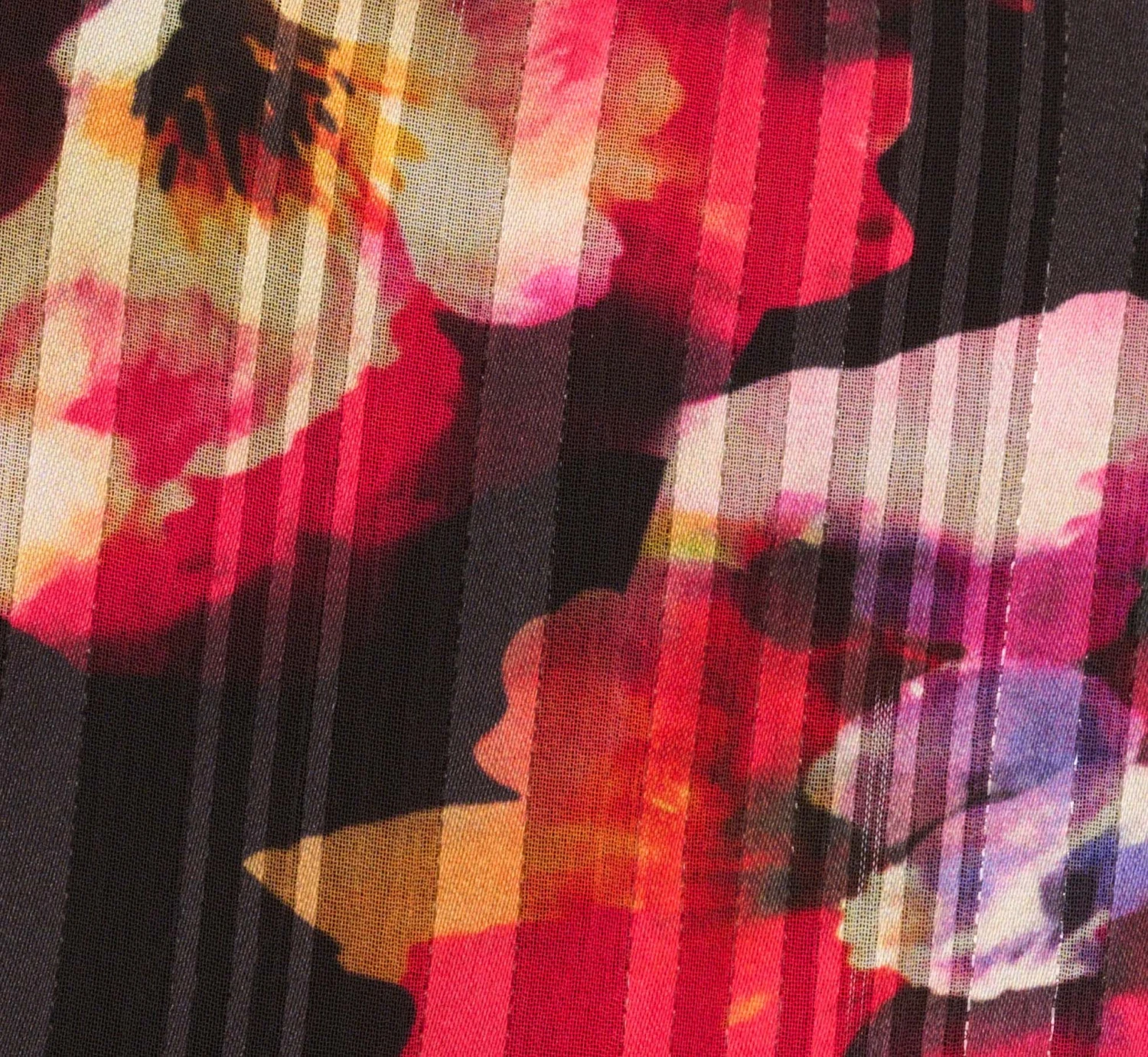 Adrianna Papell Halter Jumpsuit With Floral Print Bodice In Black Multi 7 Adrianna Papell Halter Jumpsuit With Floral Print Bodice In Black Multi - Image 7