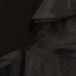 Tiered Trumpet Dress With Ruffles In Black -Glam Mirth Sales MD1E202177 AA002 Regular Alternate