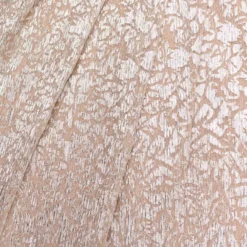 Pleated Foiled Long Column Dress With Slit And Flutter Sleeves In Silver Gold 11 Pleated Foiled Long Column Dress With Slit And Flutter Sleeves In Silver Gold -Glam Mirth Sales MD1E207436 AH063 Regular Alternate