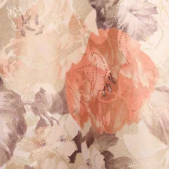 Off The Shoulder Printed Metallic Jacquard Ball Gown In Bronze Multi 13 Off The Shoulder Printed Metallic Jacquard Ball Gown In Bronze Multi -Glam Mirth Sales MD1E207638 AB233 Regular Alternate