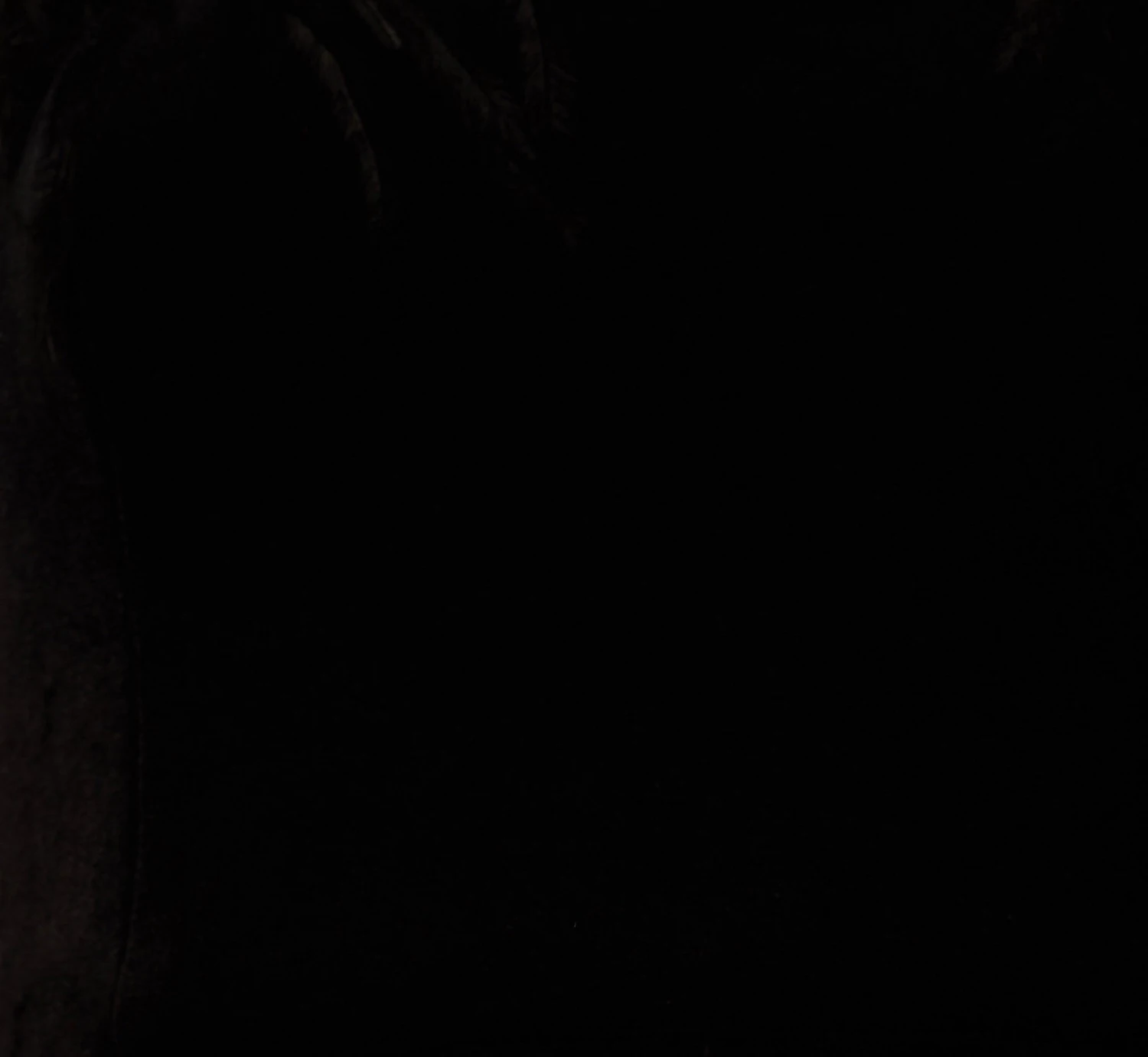 Feather Trimmed Strapless Velvet Jumpsuit In Black 6 Feather Trimmed Strapless Velvet Jumpsuit In Black - Image 6