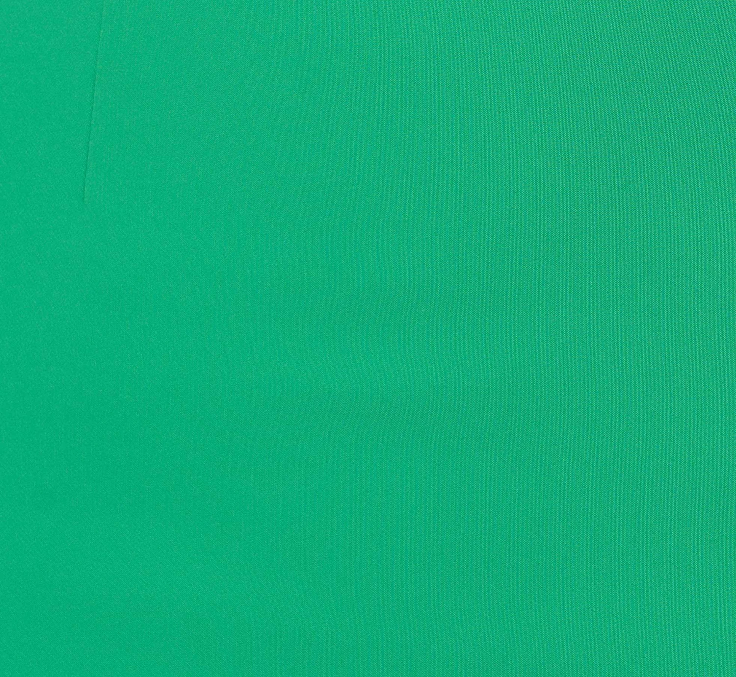 Crepe Popover Midi Dress With Fringe Trim In Summer Green 6 Crepe Popover Midi Dress With Fringe Trim In Summer Green - Image 6