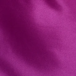 Asymmetrical A-Line Satin Gown With Rhinestone Trim In Wild Orchid -Glam Mirth Sales MN1E208379 AD510 Regular Alternate