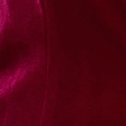 Long Sleeve Velvet Tuxedo Dress With Feather Hem In Magenta 12 Long Sleeve Velvet Tuxedo Dress With Feather Hem In Magenta -Glam Mirth Sales MN1E208384 AA520 Regular Alternate