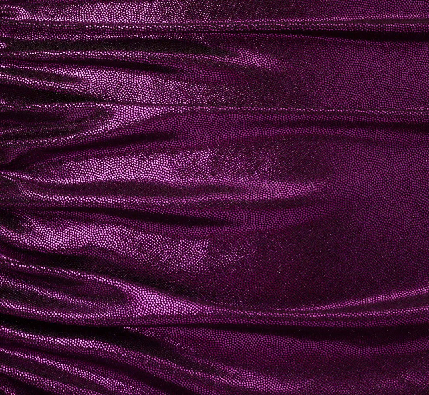 Metallic Knit Long Sleeve Asymmetrical Dress With Ruched Details In Wild Orchid 6 Metallic Knit Long Sleeve Asymmetrical Dress With Ruched Details In Wild Orchid - Image 6